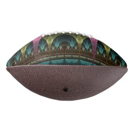 Spezielles Fantasy Patterns Abstraktes farbiges Fr Football