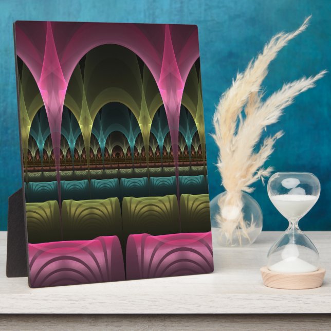 Spezielles Fantasy Patterns Abstraktes farbiges Fr Fotoplatte (Seite)