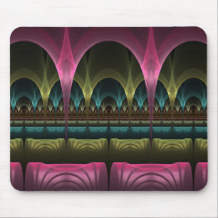 Spezielles Fantasy Patterns Abstraktes farbiges Fr Mousepad