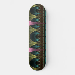 Spezielles Fantasy Patterns Abstraktes farbiges Fr Skateboard