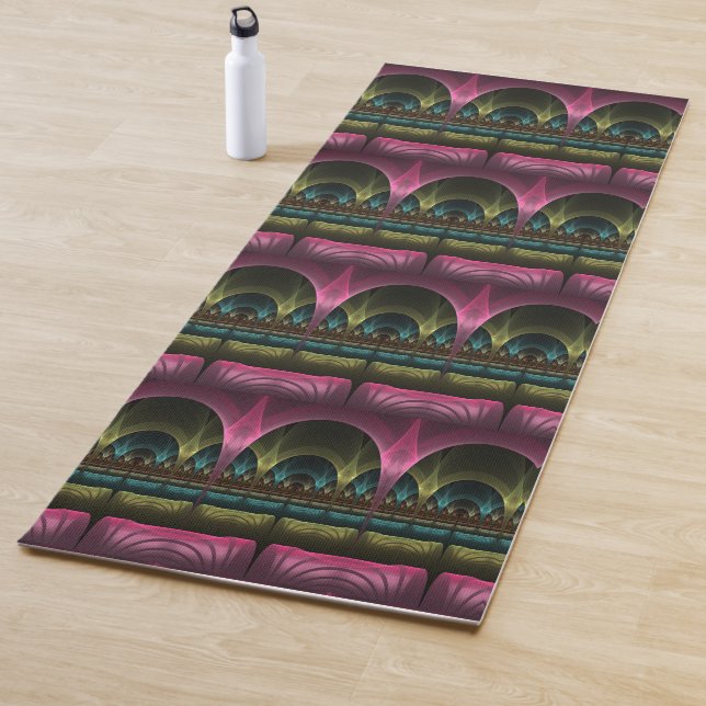 Spezielles Fantasy Patterns Abstraktes farbiges Fr Yogamatte (Beispiel)