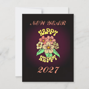 SPEZIELLES FARBENFROHES MODERNES GESCHENK TOCHTER  POSTKARTE
