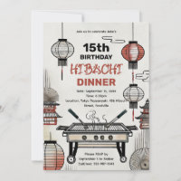 Spezielles Geburtstags-Hibachi Abendessen Lanterns