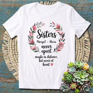 Spezielles Geschenk für Ihre Schwester, den Bond d T-Shirt