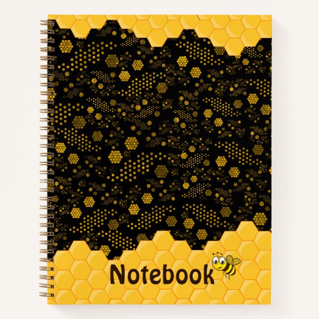 Spezielles Honeycomb Notebook Notizbuch (Vorderseite)