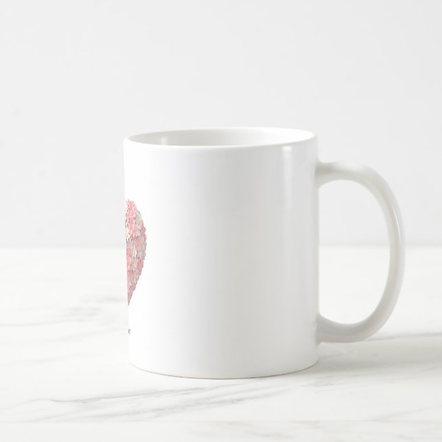Spezielles Muttertagsgeschenk Phantastische Blume  Kaffeetasse (Rechts)