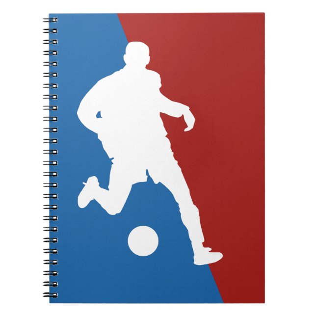 Spezielles Notebook für den Soccer Notizblock (Vorderseite)