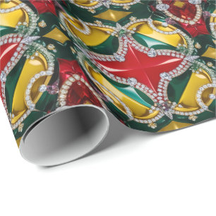 Spezielles Packpapier mit Los Angeles Farben