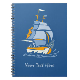 Spezielles Sailboat-Notebook Notizblock