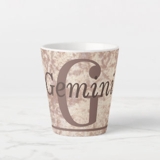 Spezielles stilvolles Gemini Star Schild Tasse Cup