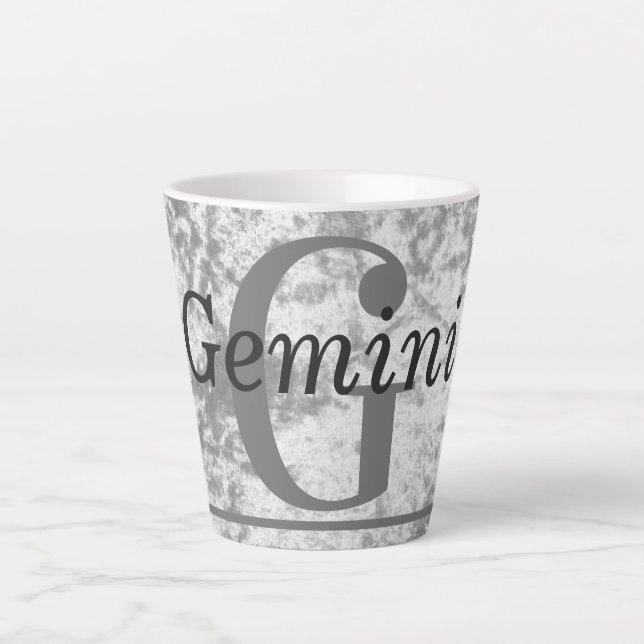 Spezielles stilvolles Gemini Star Schild Tasse Cup (Vorderseite)