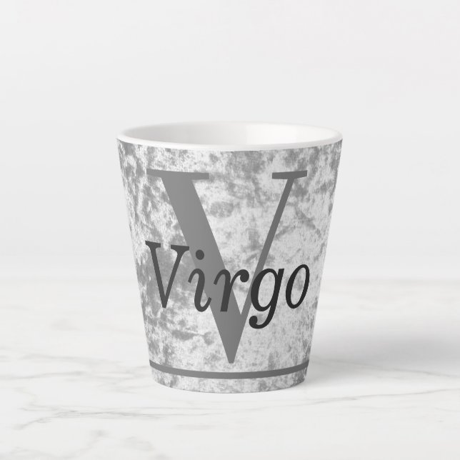 Spezielles stylisches Virgo Sternzeichen Tasse Cup (Vorderseite)