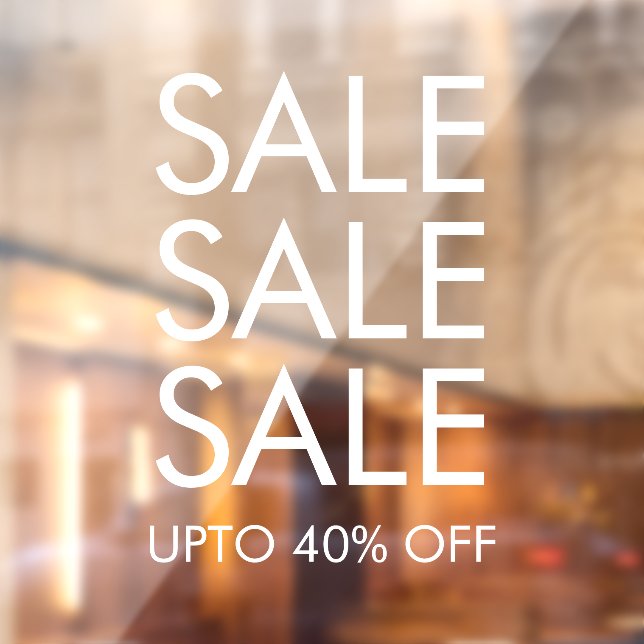 Spezielles Verkaufsangebot für benutzerdefinierte  Fensteraufkleber (Blatt 2)