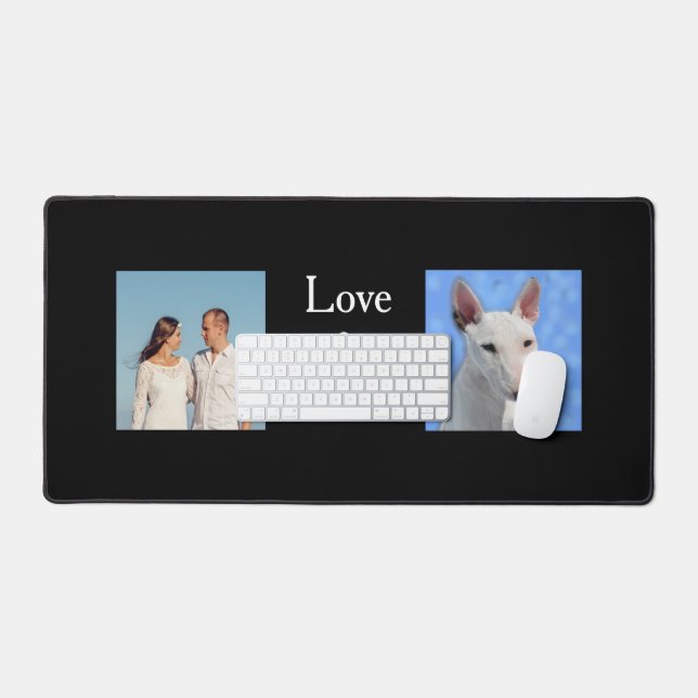 Spezifische Fotos für den Bull Terrier Schreibtischunterlage (Tastatur & Maus)