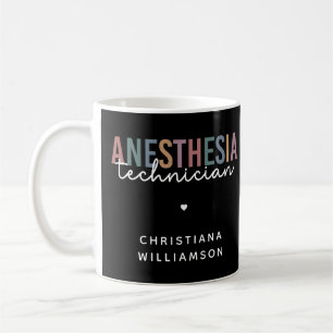 Spezifischer Anästhetiker Retro Anästhetiker Tech Kaffeetasse