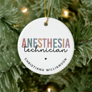 Spezifischer Anästhetiker Retro Anästhetiker Tech Keramik Ornament