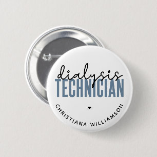 Spezifischer Dialysetechniker Nephrologie Tech G Button