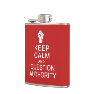 Spezifischer Fragekatalog behalt Calm & Question A Flachmann