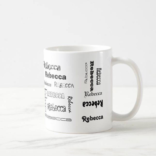 Spezifischer Namensrebecca Tasse (Rechts)