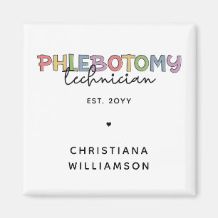 Spezifischer Phlebotomie-Techniker PBT Phlebotomie Magnet