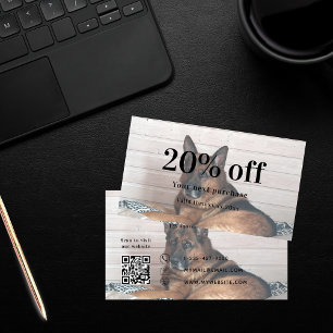 Spezifisches Foto für Hunde Rabattkarte