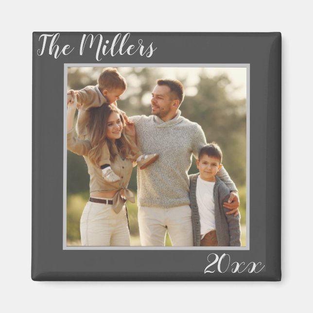 Spezifisches Foto Magnet (Vorne)