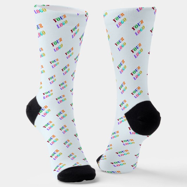 Spezifisches Geschenk für Ihr Firmenlogo Socken (Gewinkelt)