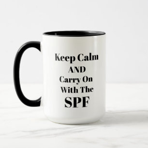 SPF-Arzt-Tasse - Lustiger Dermatologe-Pun-Coffee Tasse
