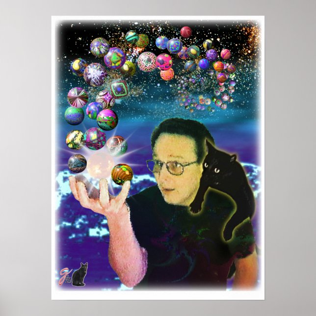 Sphärisch Poster (Vorne)