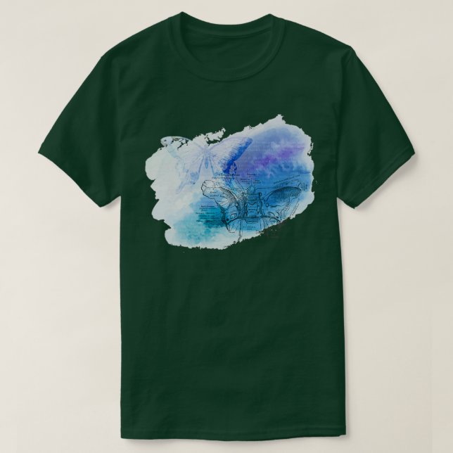 Sphenoid Butterfly T-Shirt (Design vorne)