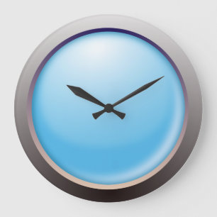 Sphere Framed Große Wanduhr