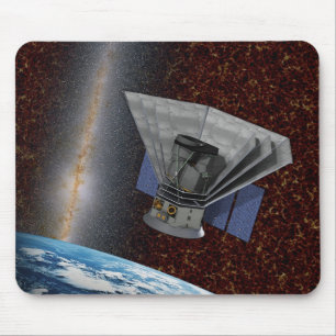 SPHEREx Galaxy Hunter Spacecraft Mousepad