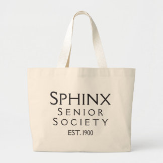 Sphinx-ältere Gesellschafts-Taschen-Tasche Jumbo Stoffbeutel