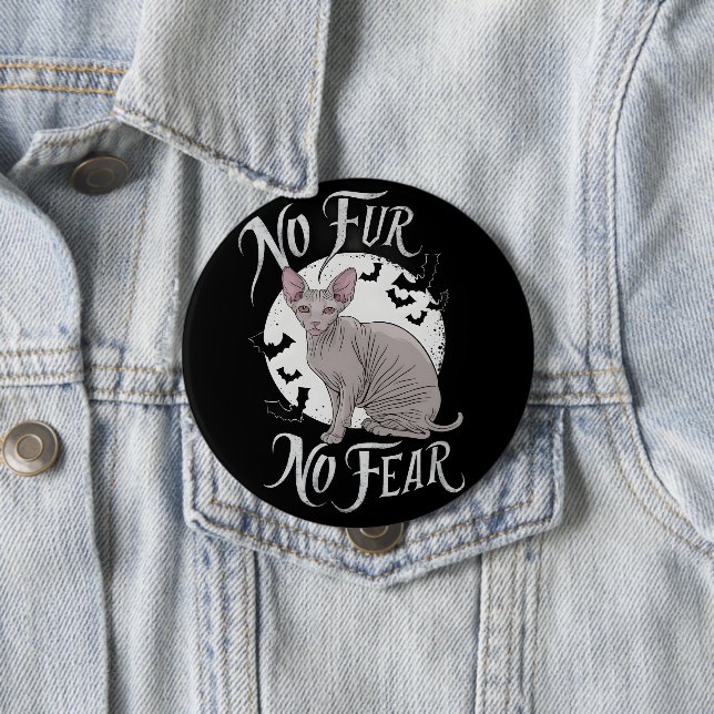 Sphinx Cat Beauty zu Halloween Button (Beispiel)