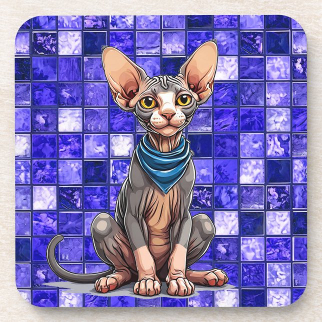 Sphinx Getränkeuntersetzer (Vorderseite)