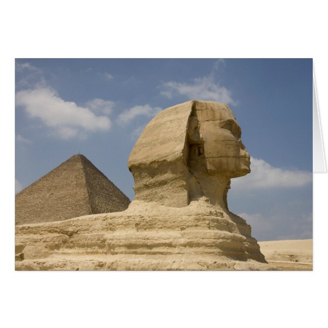 Sphinx, Gizeh, Al Jizah, Ägypten (Vorderseite (Horizontal))