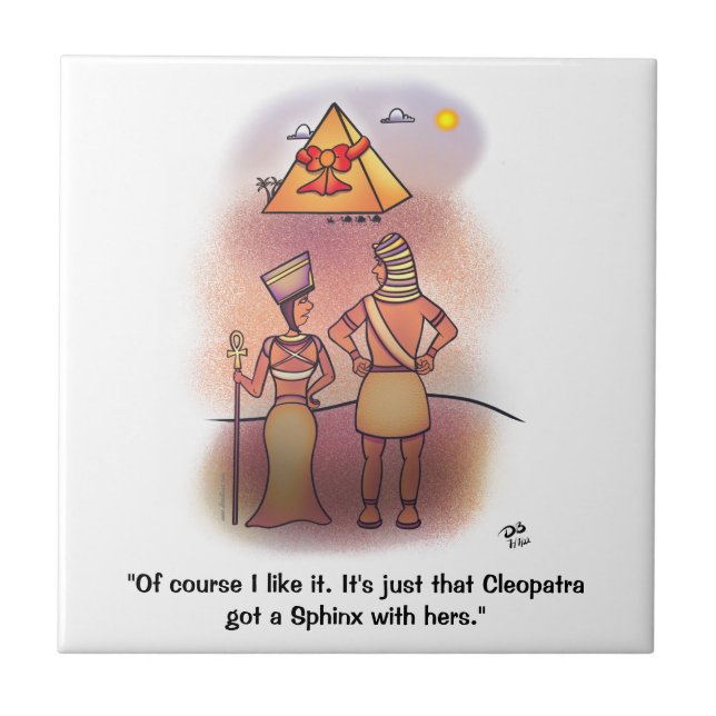 Sphinx-Keramik Fliese (Vorderseite)