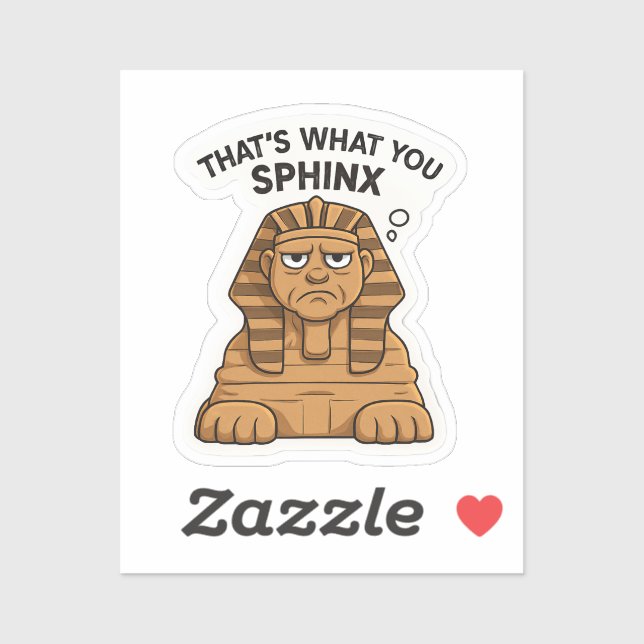 Sphinx Legendary Premium Vinyl Sticker (Blatt)