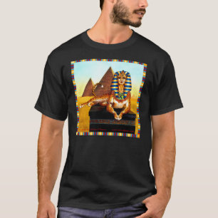 Sphinx mit goldenen Augen T-Shirt