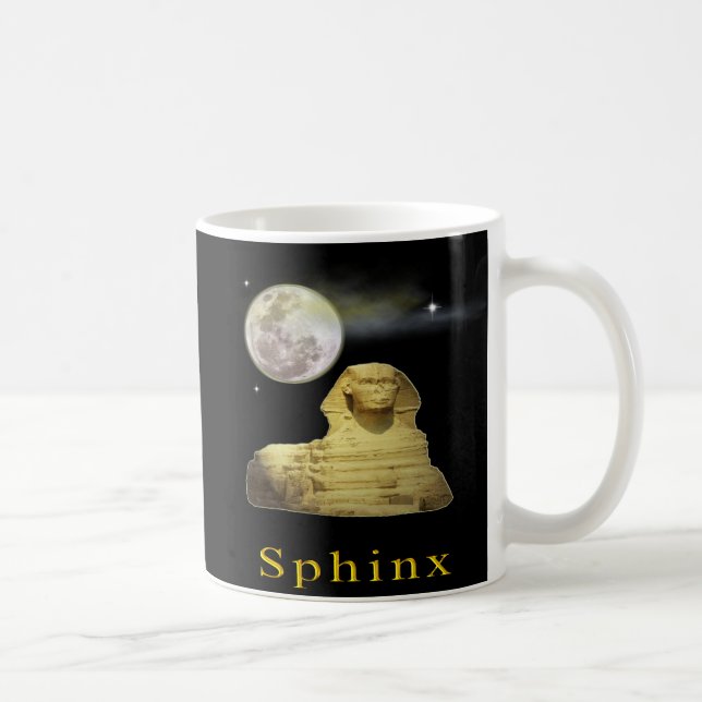 Sphinx nachts kaffeetasse (Rechts)