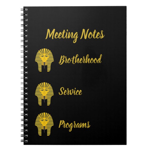 Sphinx-Notebook | Mahogany Vida Notizblock (Vorderseite)