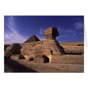 Sphinx-Pyramide in Giseh
