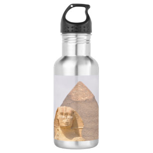 Sphinx Pyramiden Antikes Ägypten Khufu Pharao  Edelstahlflasche