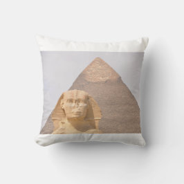 Sphinx Pyramids Antient Ägypten Khufu Pharoah Kissen