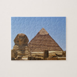 Sphinx und Pyramide Puzzle