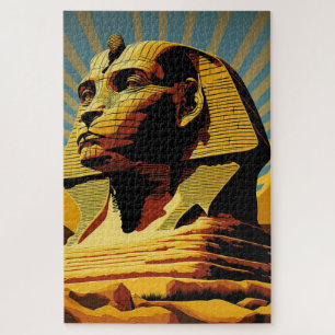 Sphinx Weltkulturerbe der Unesco Pop Puzzle