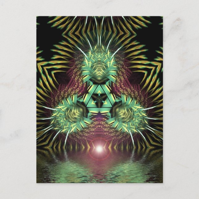 Sphinxose Postkarte (Vorderseite)