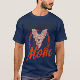 Sphyn Mama Design Sphyn Katze T-Shirt