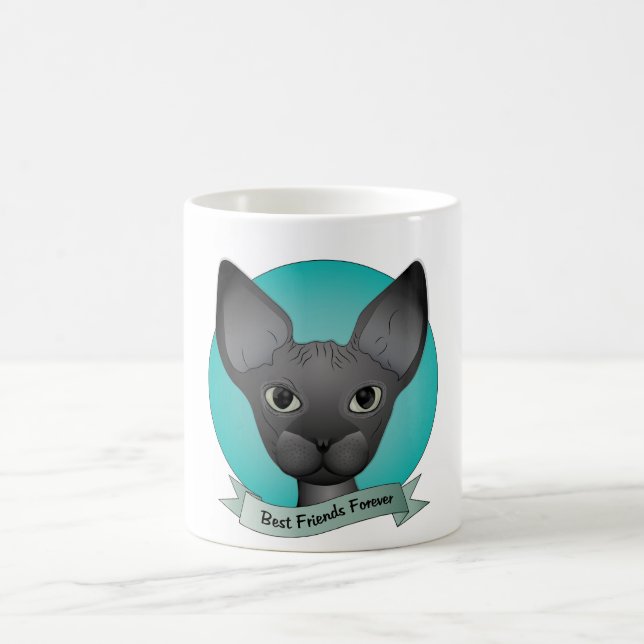 Sphynx Best Friends Forever Kaffeetasse (Mittel)