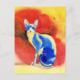 Sphynx Cat #1 Postcard Postkarte